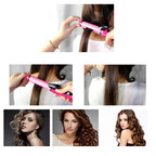 Nova 2 in 1 Hair Straightener & Curler – Professional Styling Iron (Fast Heat, Ceramic Plates)