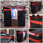 Pack of 4 Storage Bag Closet Organizer Cloth Storage Boxes for Wardrobe Black