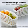 Plastic Fruit & Vegetable Storage Baskets