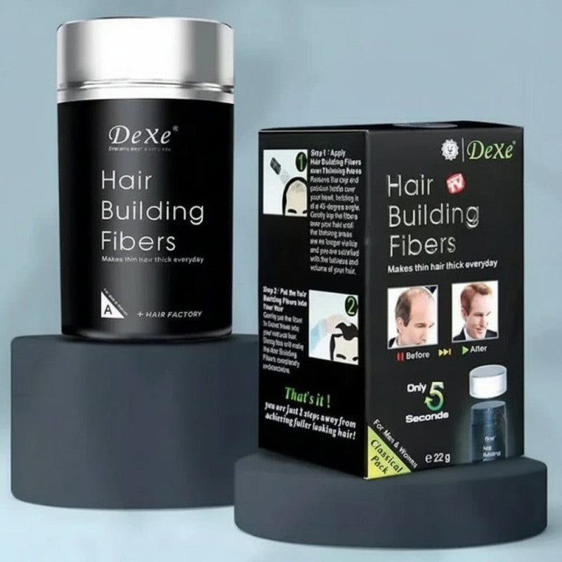 Dexe Hair Building Fibers Regrowth Hair Powder For Men And Women
