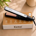 Kemei KM-S3301 Professional Hair Straightener – Ceramic Hair Straightening Iron