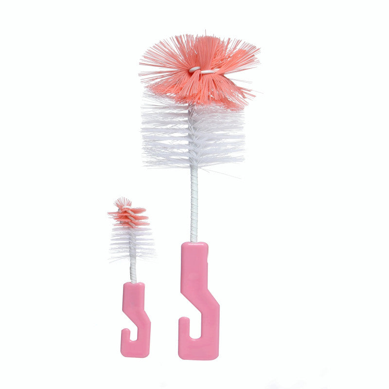 Baby Bottle Cleaning Brush Set – 2-in-1 Nipple & Bottle Cleaner