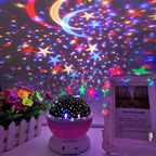Star Master Galaxy Projector – LED Night Light with Star & Moon Projection (Multicolor)