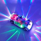 Transparent Desert Truck Toy for Kids – Light, Music & Gear Motion Car