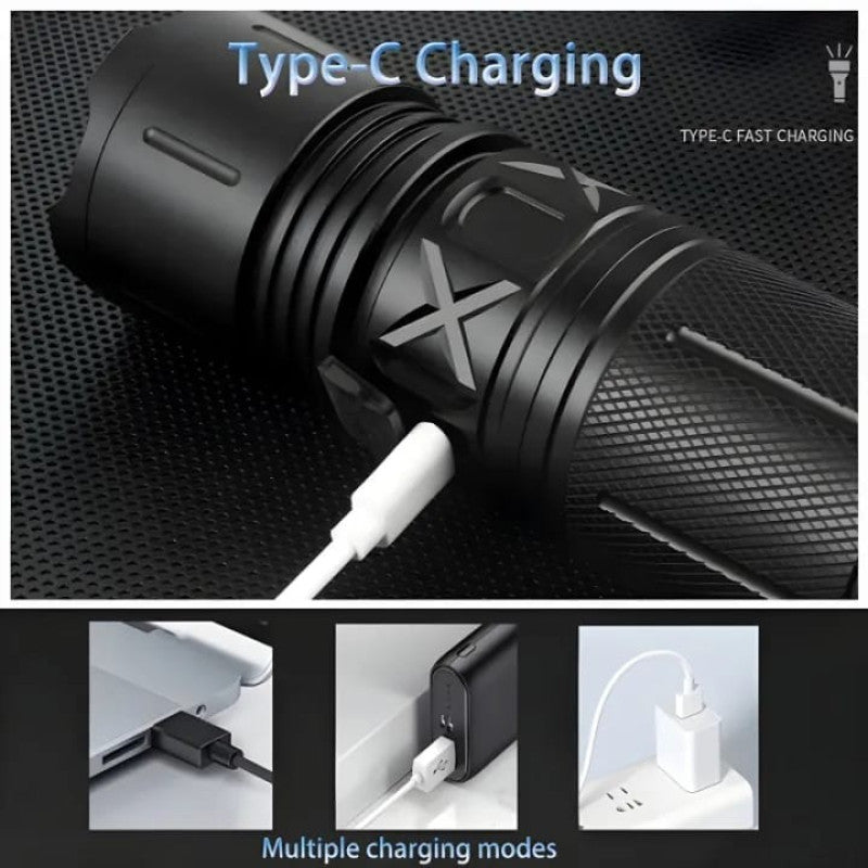 P90 Super Bright Powerful Flash Light Torch