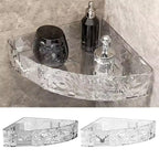 Premium Corner Bathroom Organizer Shelf – Wall Mounted Shower Storage Rack