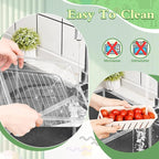 Fresh Keeping Storage Box (Large) – Multi Compartment Fridge Organizer for Fruits & Vegetables