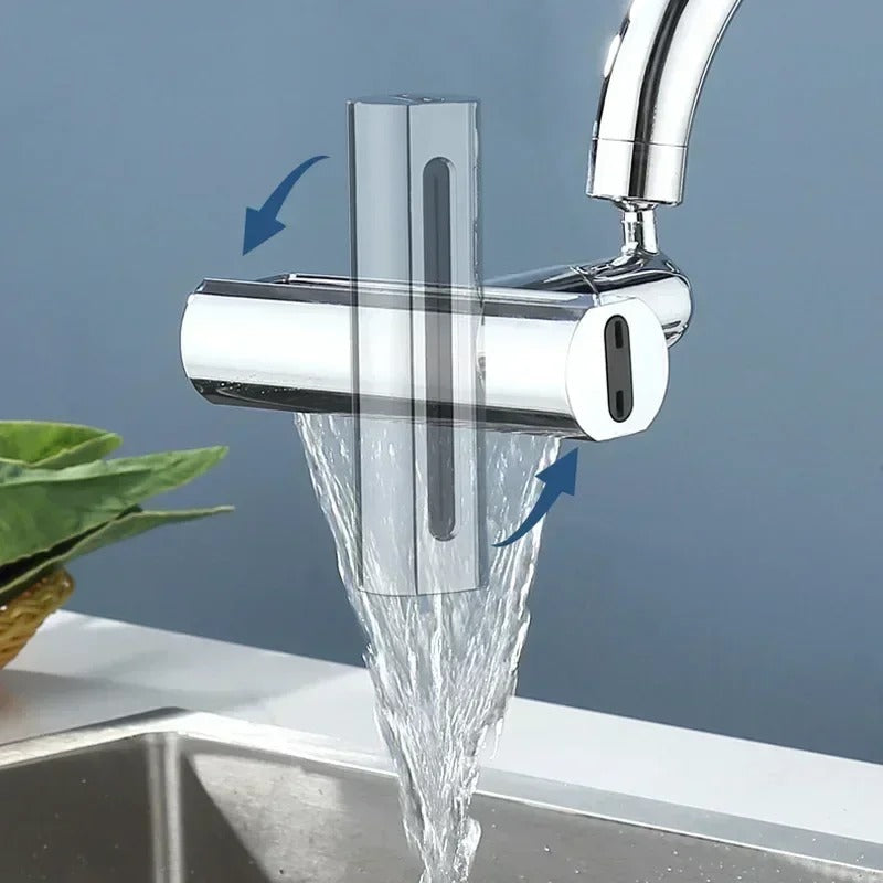 4 in 1 Kitchen Sink Faucet with Universal Swivel Shower Head