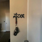 Love Letter Key Holder – Wall Mounted Decorative Key Stand with Hooks