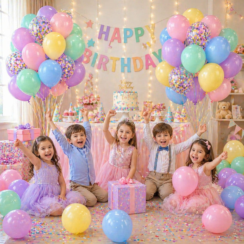 Premium Balloon Set (20 PCS) – Colorful Party Decoration Balloons.