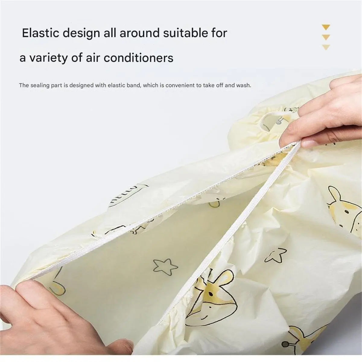 Premium Air Conditioner Dustproof Cover – Washable Protective AC Cover