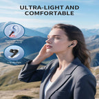Wireless Bluetooth Earbuds (Black) – HD Sound, Noise Reduction & Charging Case
