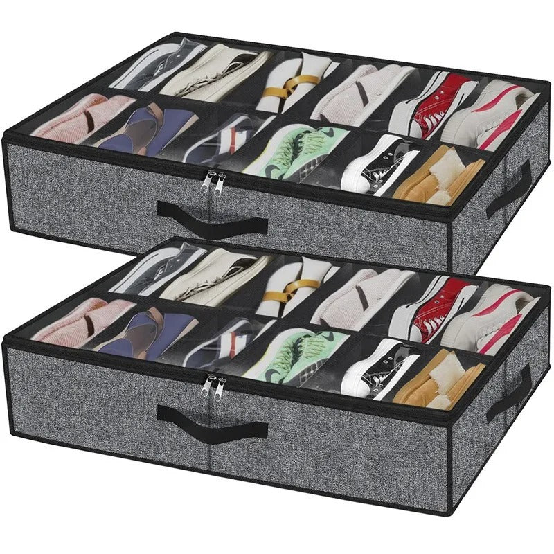 Shoe Storage Organizer with Adjustable Dividers-Premium Quality
