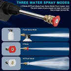 Cordless High Pressure Car Washer Gun (Single Battery) – Portable Power Cleaner