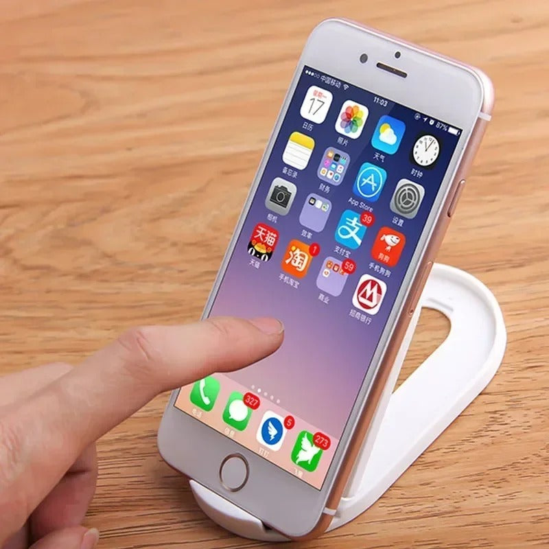 Chair Mobile Stand – Foldable Adjustable Phone Holder for Desk & Table