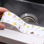 Waterproof Self-Adhesive Kitchen Sink Sticker For Bathroom Corner & Wall Sealing Strip