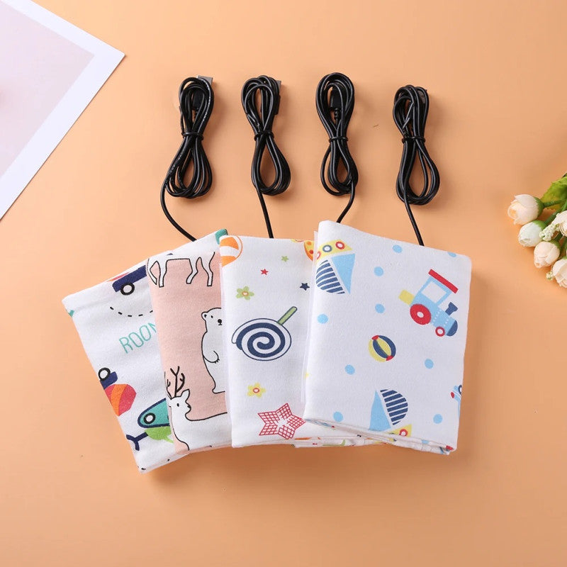 USB Baby Bottle Warmer | Portable Feeder Milk Heater for Travel