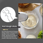 Scarlett Electric Hand Mixer – 7 Speed Egg Beater for Baking, Cream & Dough Mixing