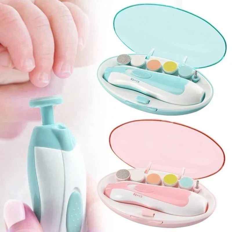 Baby Nail Clippers 6 in 1, Baby Nail Cutter Safe Electric Baby Nail Trimmer