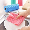Kitchen Cleaning Tissue Roll (Small) – Reusable Dish Cleaning Cloth | Multi Purpose Kitchen Wipes