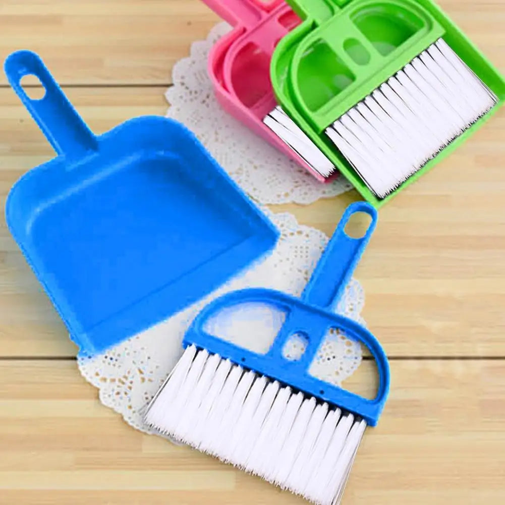 Dustpan and Brush Set for Home Office Use