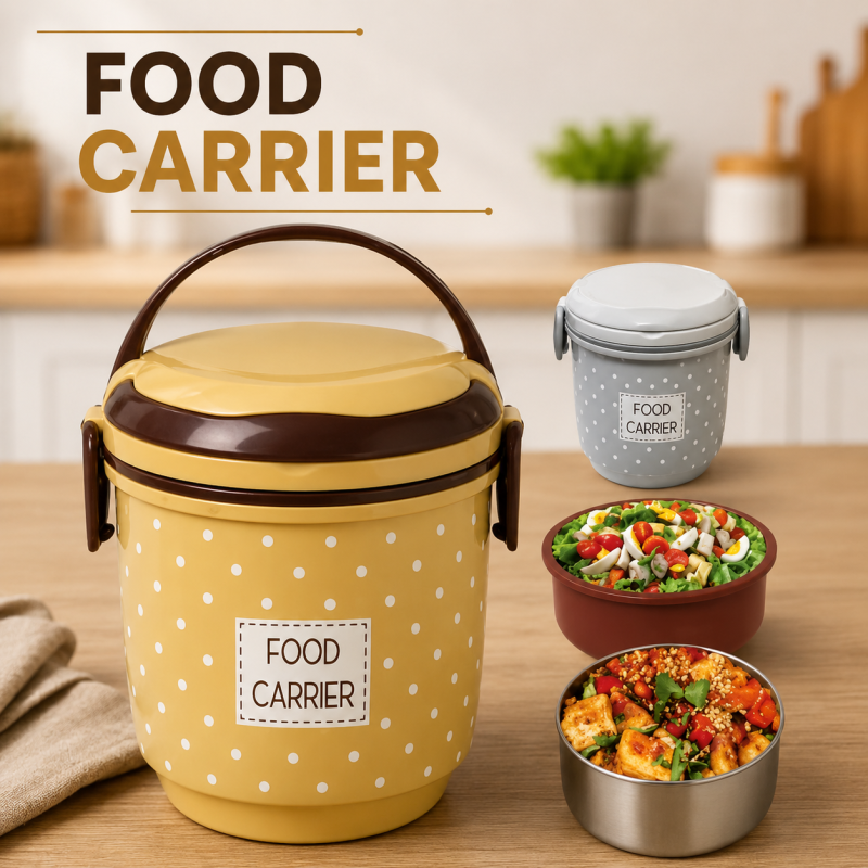 Food Carrier,Double Layer Tiffon Lunch Box