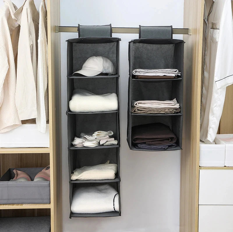 5 Shelf Drawer Hanging Organizer