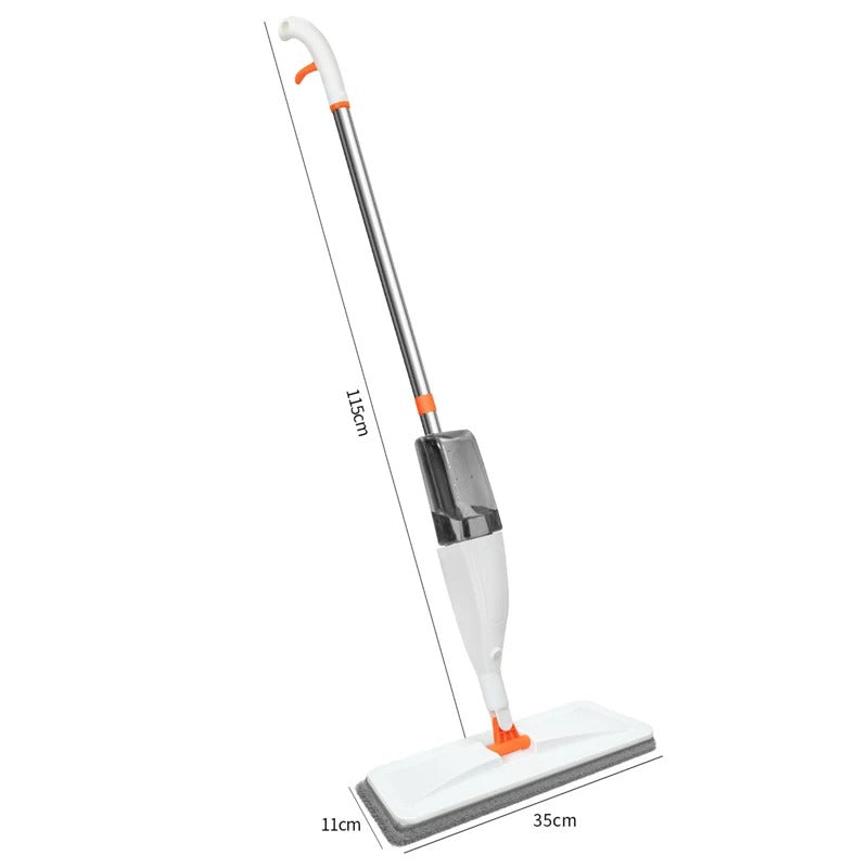 Spray Mop Aurora – Flat Floor Cleaner with Built-in Water Spray | Reusable Microfiber Mop
