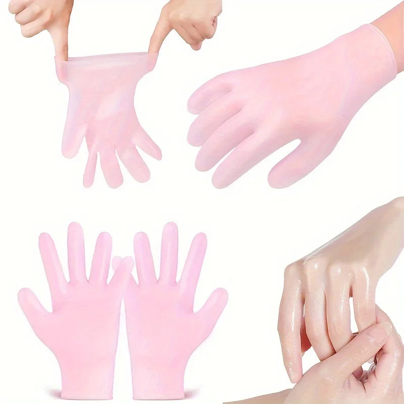 Silicone Gel Moisturizing Gloves