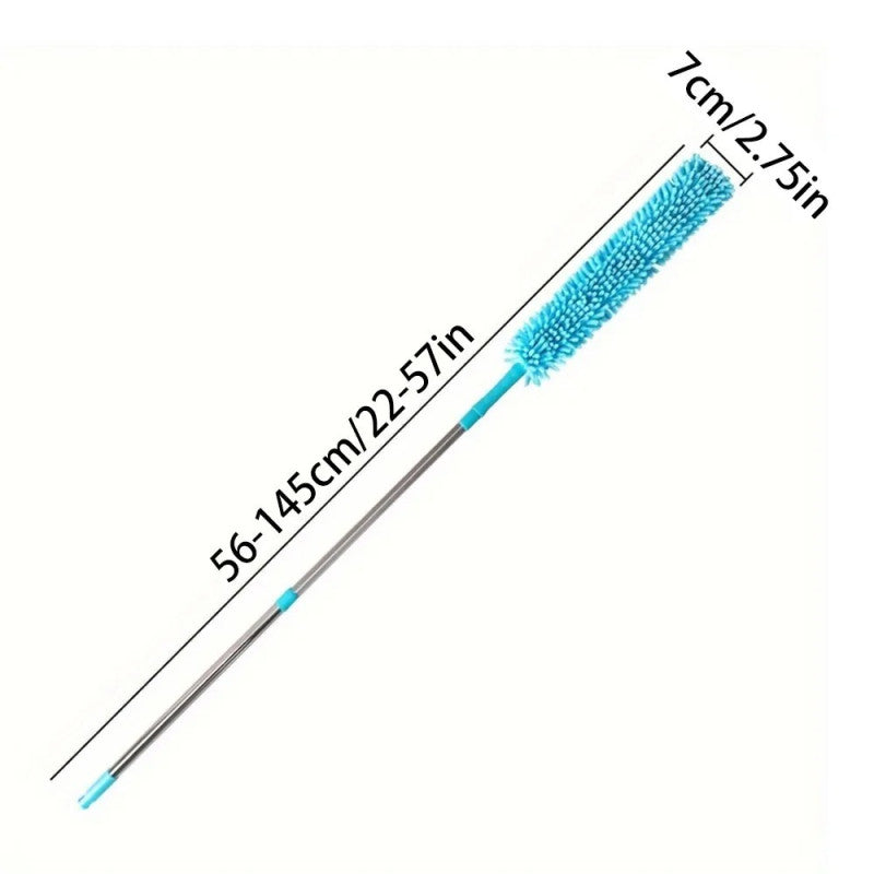 Flexible Fan Cleaning Mop – Long Handle Microfiber Duster for Ceiling, Fan & Corners