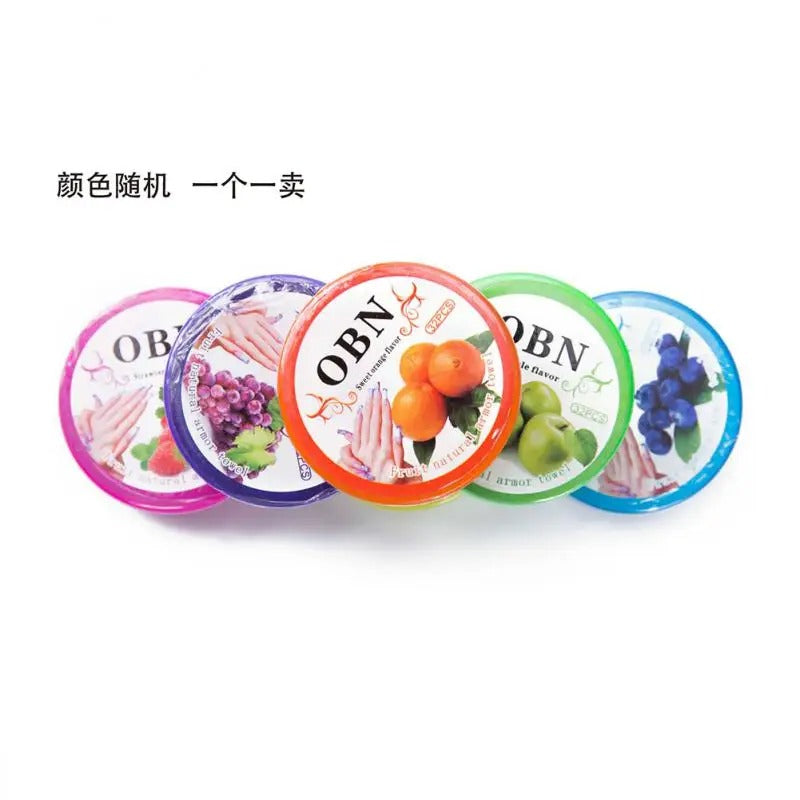 Nail Polish Remover Pads Pack of 6 – Portable Scented Nail Remover Wipes