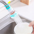 Pack of 2 Flexible Faucet Water Filter – Tap Extension Water Purifier & Splash Proof Nozzle