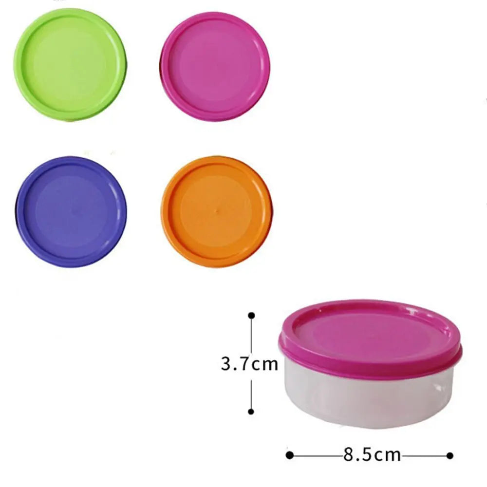 Food Storage Containers Pack of 6 – Airtight Mini Storage Boxes | Kitchen & Lunch Storage Set