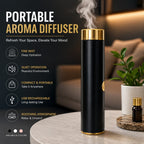 USB Rechargeable Electric Aroma Diffuser – Portable Bakhoor & Fragrance Mist Humidifier