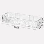 Transparent Acrylic Wall Shelf – Waterproof Bathroom & Kitchen Storage Organizer Rack