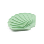 Silicone Soap Holder with Drain – Anti-Slip Shell Design Soap Dish
