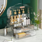 Transparent Cosmetic & Makeup Organizer – Multi Layer Storage Box with Drawers