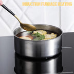 5 Pcs Stainless Steel Bowl Set with Lids – Multi-Size Kitchen Mixing & Storage Bowls