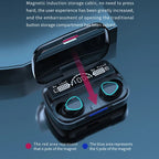 M10 Waterproof Bluetooth Wireless Headset with LED Display + Power Bank