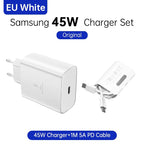 Samsung 45W Fast Charger Adapter – Super Fast Charging USB-C Power Adapter (Type-C)