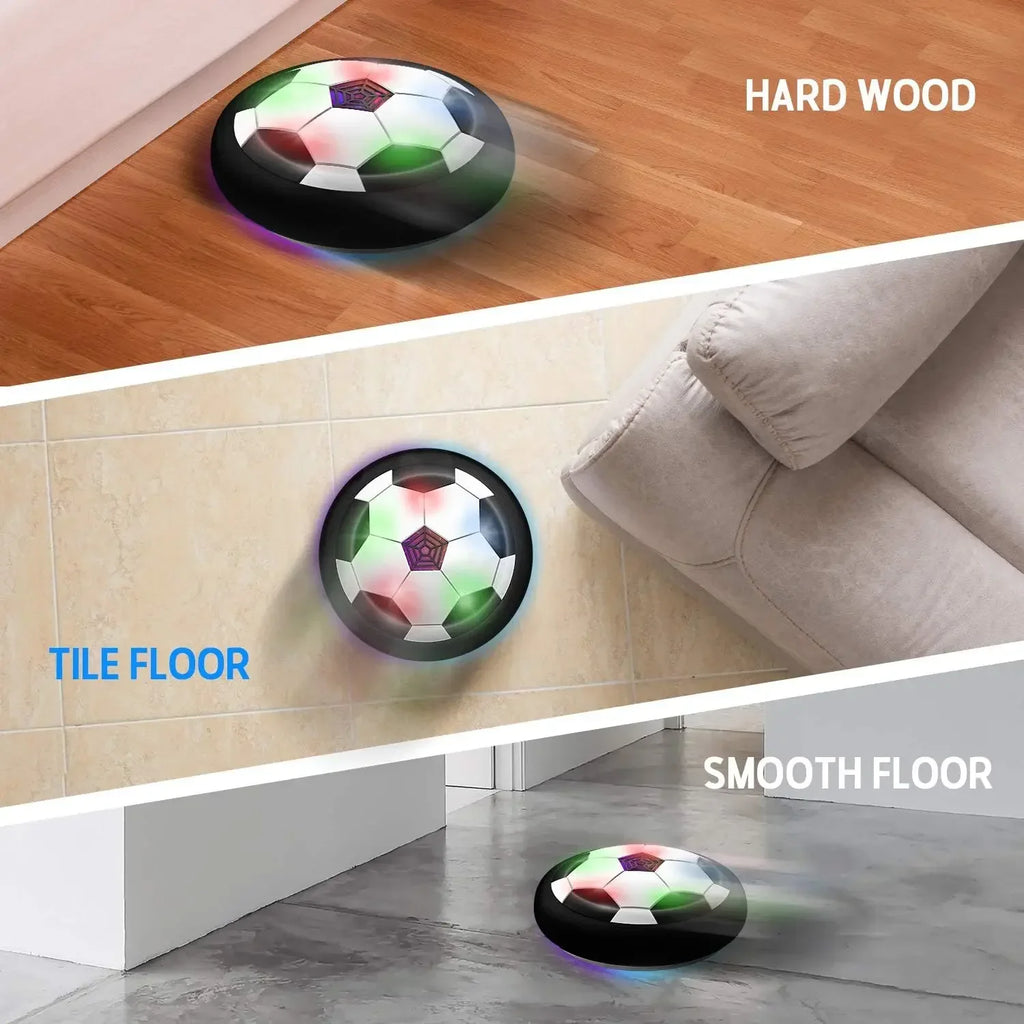 LED Hover Ball Toy for Kids | Air Floating Football Indoor Game