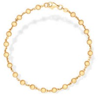 Gold Ball Bracelet for Women – Elegant Minimal Chain Bracelet