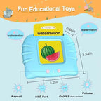 Flash Card Learning Game for Kids – Educational Talking Cards Toy