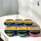 Square Airtight Lunch Box with Spoon – 700ml Leak-Proof Food Storage Container