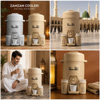 Zamzam Cooler Dispenser 2 Liter – Insulated Water Cooler with Tap & Cups