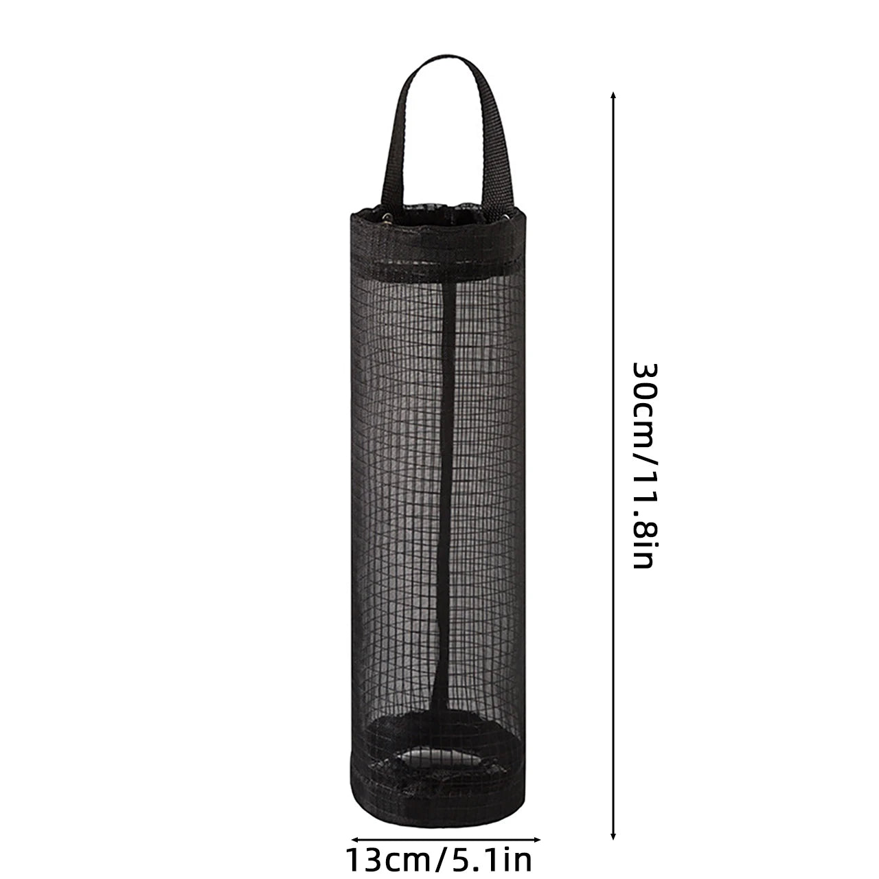 Net Garbage Bags Holder – Wall Hanging Plastic Bag Storage Organizer