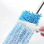 Chenille Flat Mop – 360° Floor Cleaning Mop with Microfiber Head & Adjustable Handle