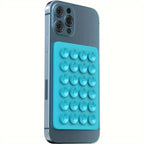 Pack of 3 Silicone Mobile Suction Pad – Strong Grip Anti-Slip Phone Holder (Reusable Stick Pad)