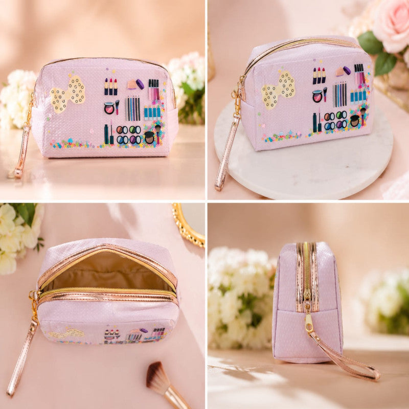 Elegant Style Cosmetic Pouch – Makeup Bag & Beauty Accessories Organizer