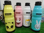 Pack of 2 Panda Kids School Water Bottle – 450ML Cartoon Bottle